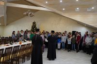 Як в&nbsp;УГКЦ розділили різдвяну трапезу з&nbsp;потребуючими