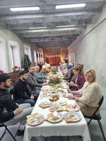 Як в&nbsp;УГКЦ розділили різдвяну трапезу з&nbsp;потребуючими