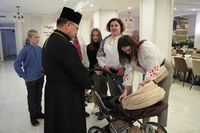 Як в&nbsp;УГКЦ розділили різдвяну трапезу з&nbsp;потребуючими