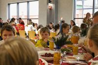 Як в&nbsp;УГКЦ розділили різдвяну трапезу з&nbsp;потребуючими