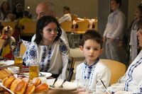 Як в&nbsp;УГКЦ розділили різдвяну трапезу з&nbsp;потребуючими