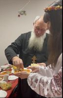Як в&nbsp;УГКЦ розділили різдвяну трапезу з&nbsp;потребуючими