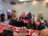 Як в&nbsp;УГКЦ розділили різдвяну трапезу з&nbsp;потребуючими