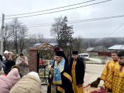 Освячення престолу в храмі Покрови Пресвятої Богородиці с. Вільховець