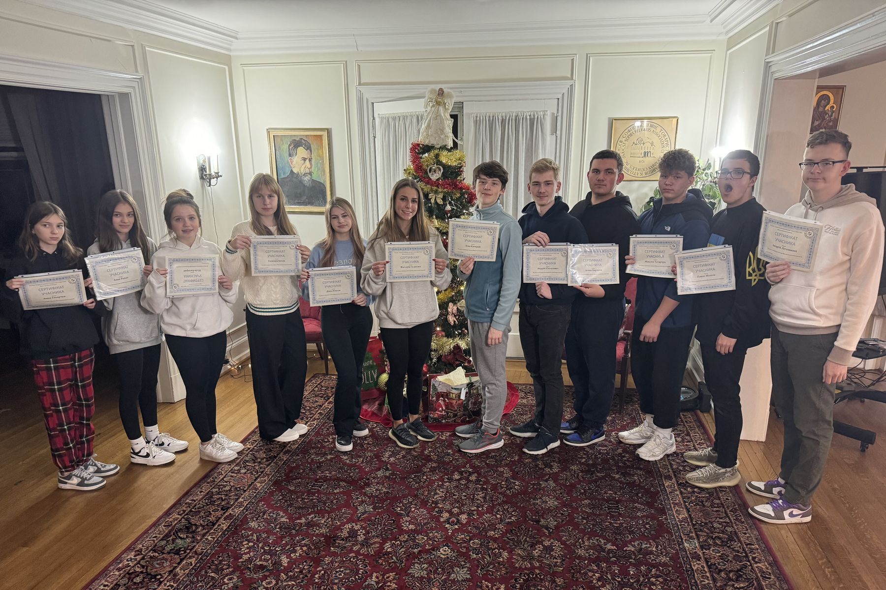 При Релігійному Товаристві українців-католиків &laquo;Свята Софія&raquo; США діє Школа шляхетного юнацтва