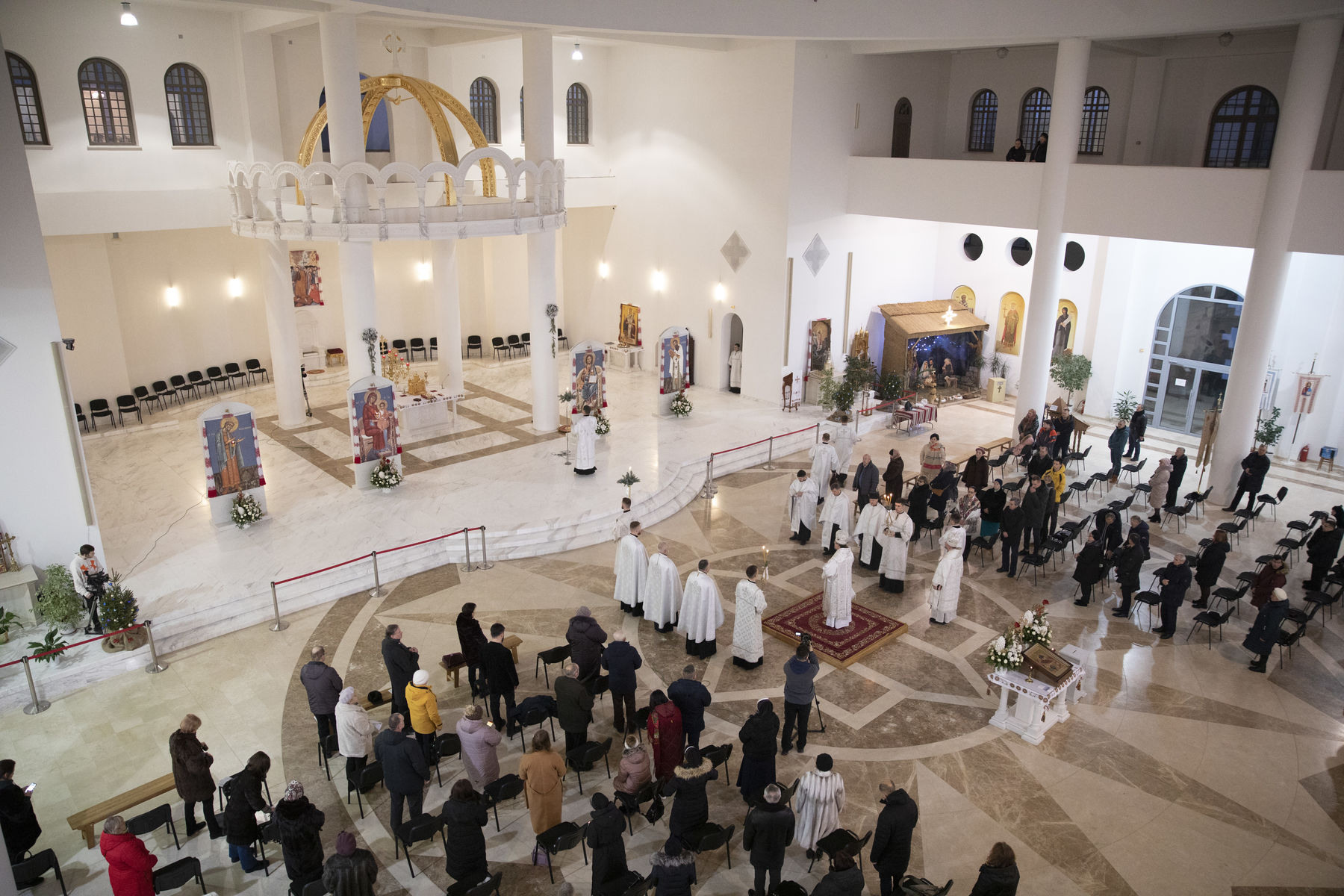 Розклад різдвяних богослужінь у&nbsp;Патріаршому соборі Воскресіння Христового