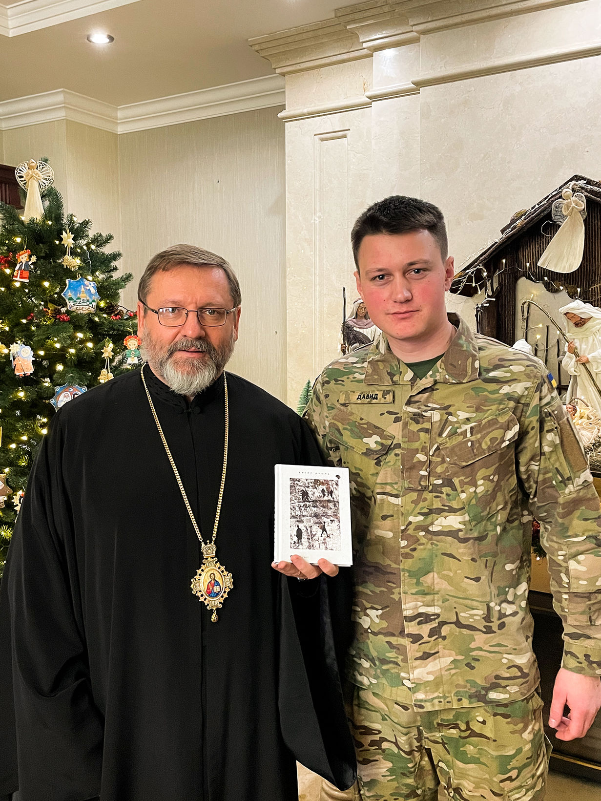 Серед перших колядників Блаженнішого Святослава&nbsp;&mdash; поет і&nbsp;військовий &laquo;Давид&raquo; з&nbsp;друзями