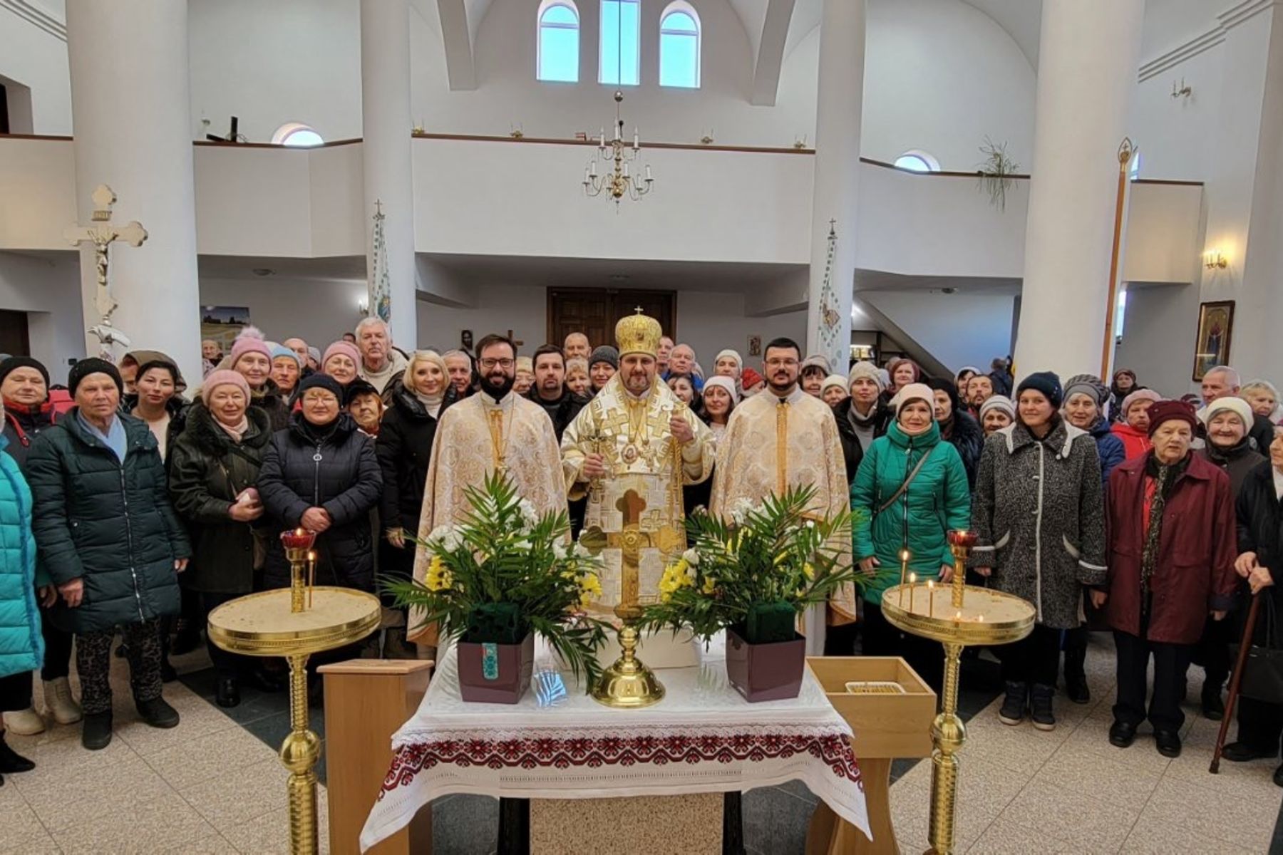 Владика Михайло Бубній із&nbsp;душпастирським візитом відвідав Херсон