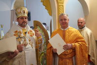 Владика Михайло Бубній нагородив єпископськими грамотами активних Лицарів Колумба