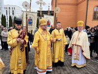 Владика Володимир Фірман відвідав парафію Святого Андрія Первозванного в&nbsp;Тернополі