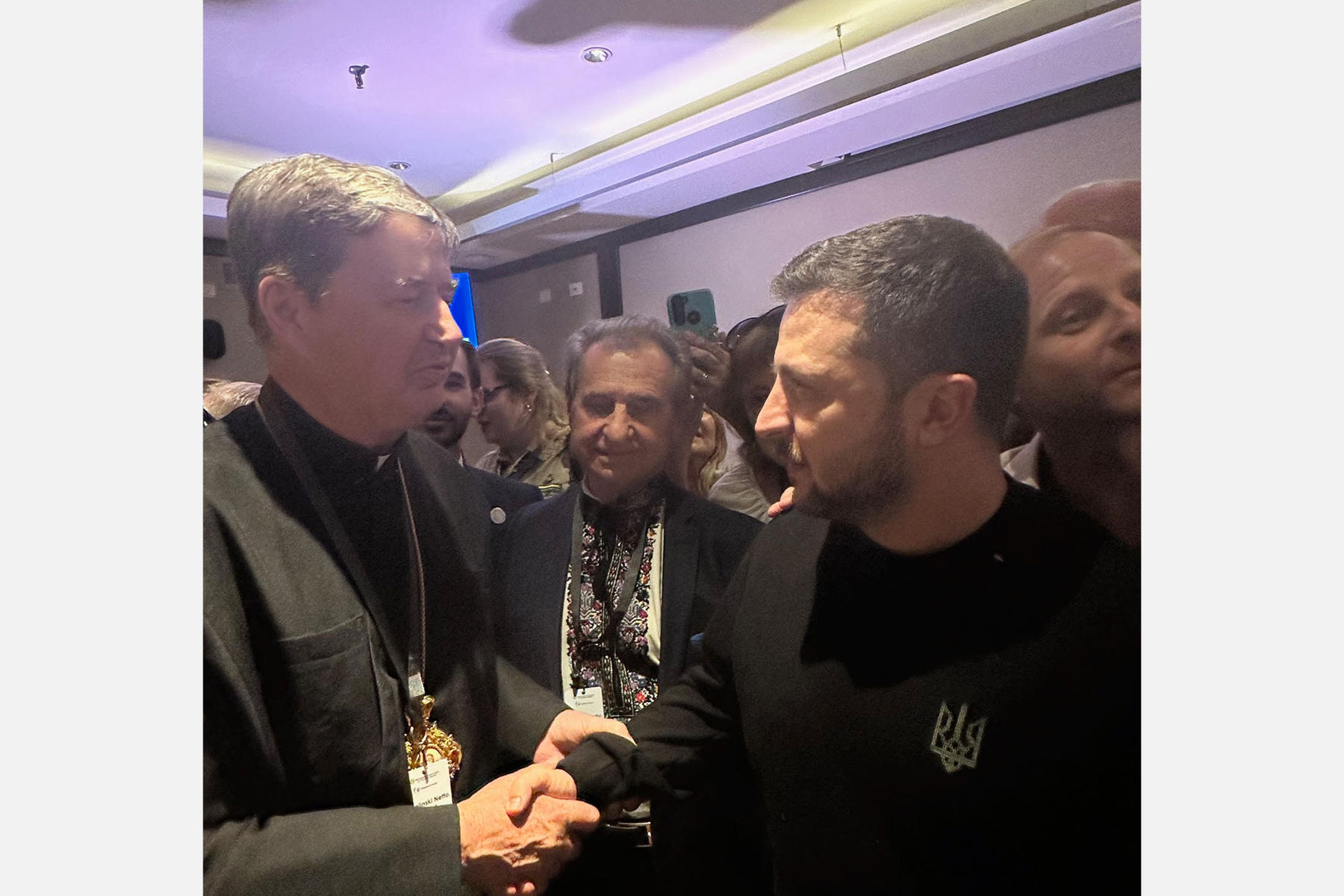 Володимир Зеленський зустрівся із&nbsp;представниками української громади в&nbsp;Аргентині