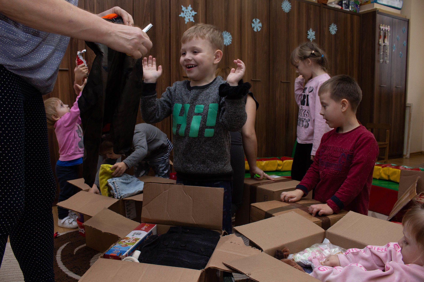 Вихованці &laquo;Дому милосердя&raquo; у&nbsp;Чорткові отримали подарунки від парафіян з&nbsp;Дубліна