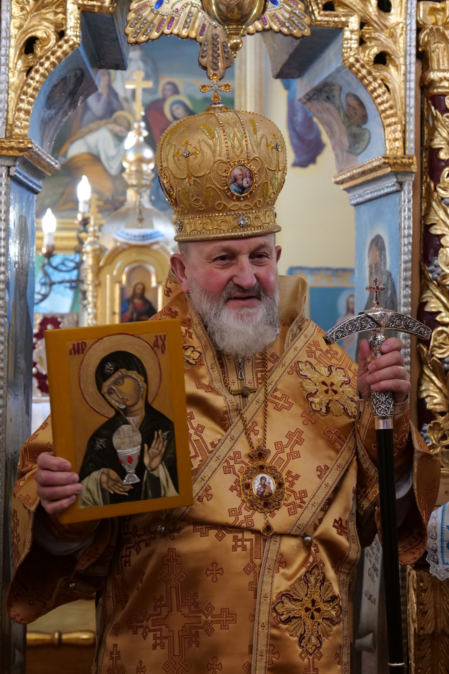 Архиєпископ і Митрополит Львівський привітав отця Степана Нанівського з 60-літтям Архиєпископ і Митрополит Львівський привітав отця Степана Нанівського з 60-літтям