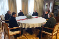 Блаженніший Святослав зустрівся з&nbsp;новообраним ігуменом Свято-Успенської Унівської лаври