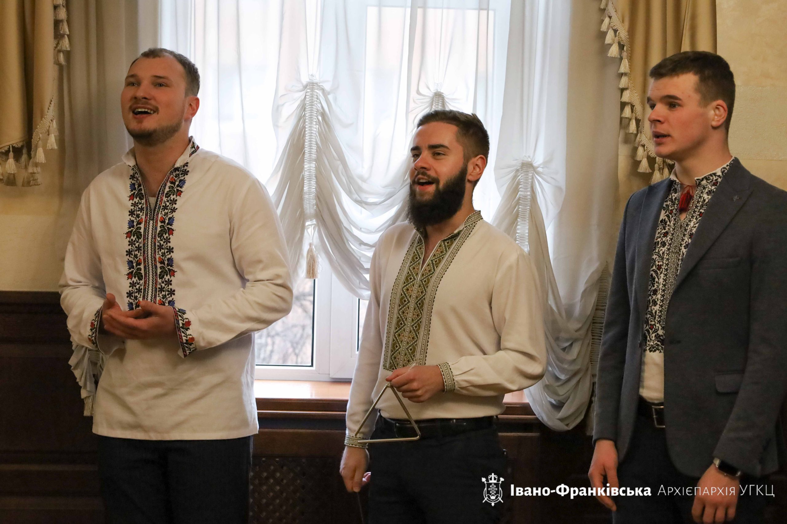 До архієпархіального управління завітали колядники До архієпархіального управління завітали колядники