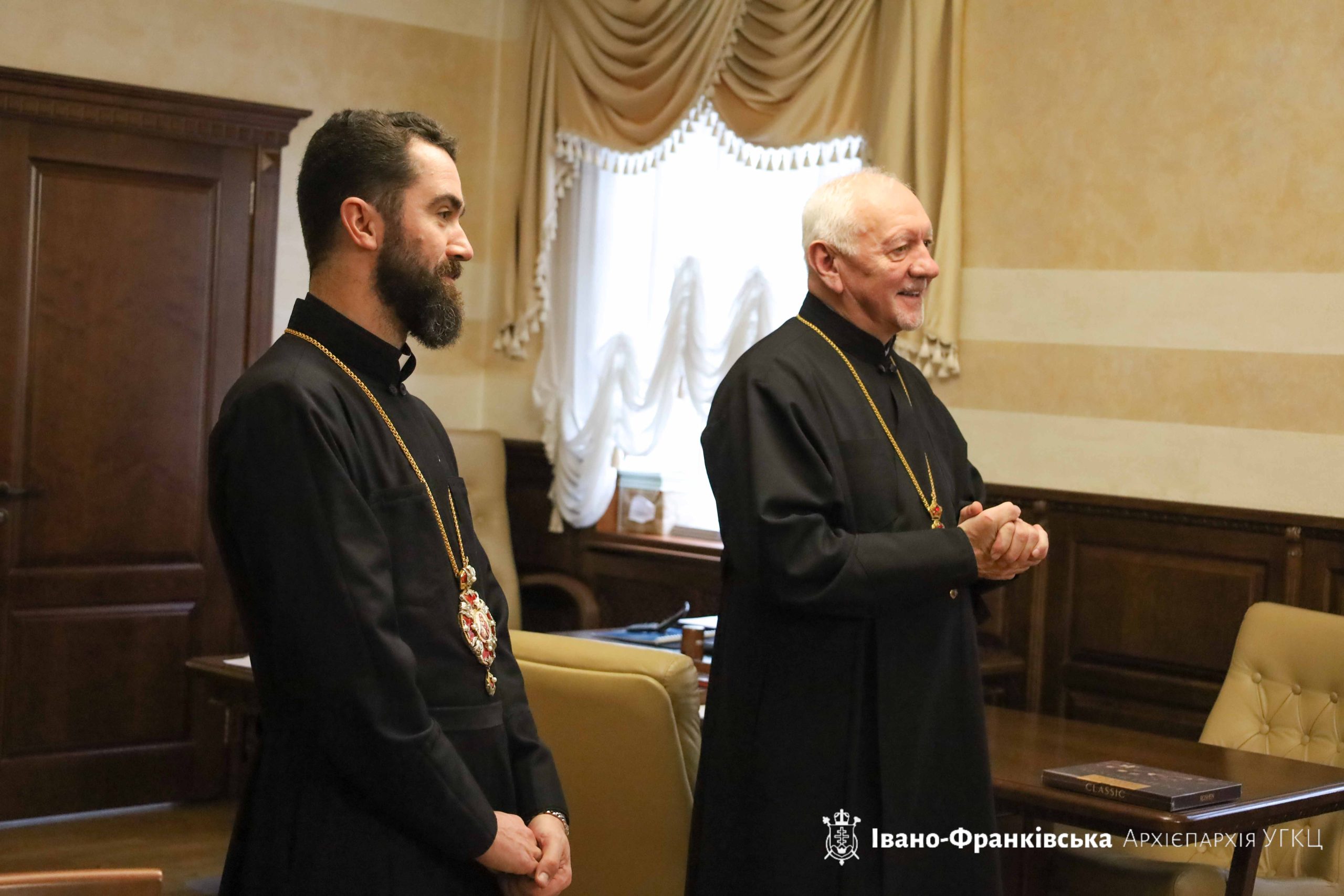 До архієпархіального управління завітали колядники До архієпархіального управління завітали колядники