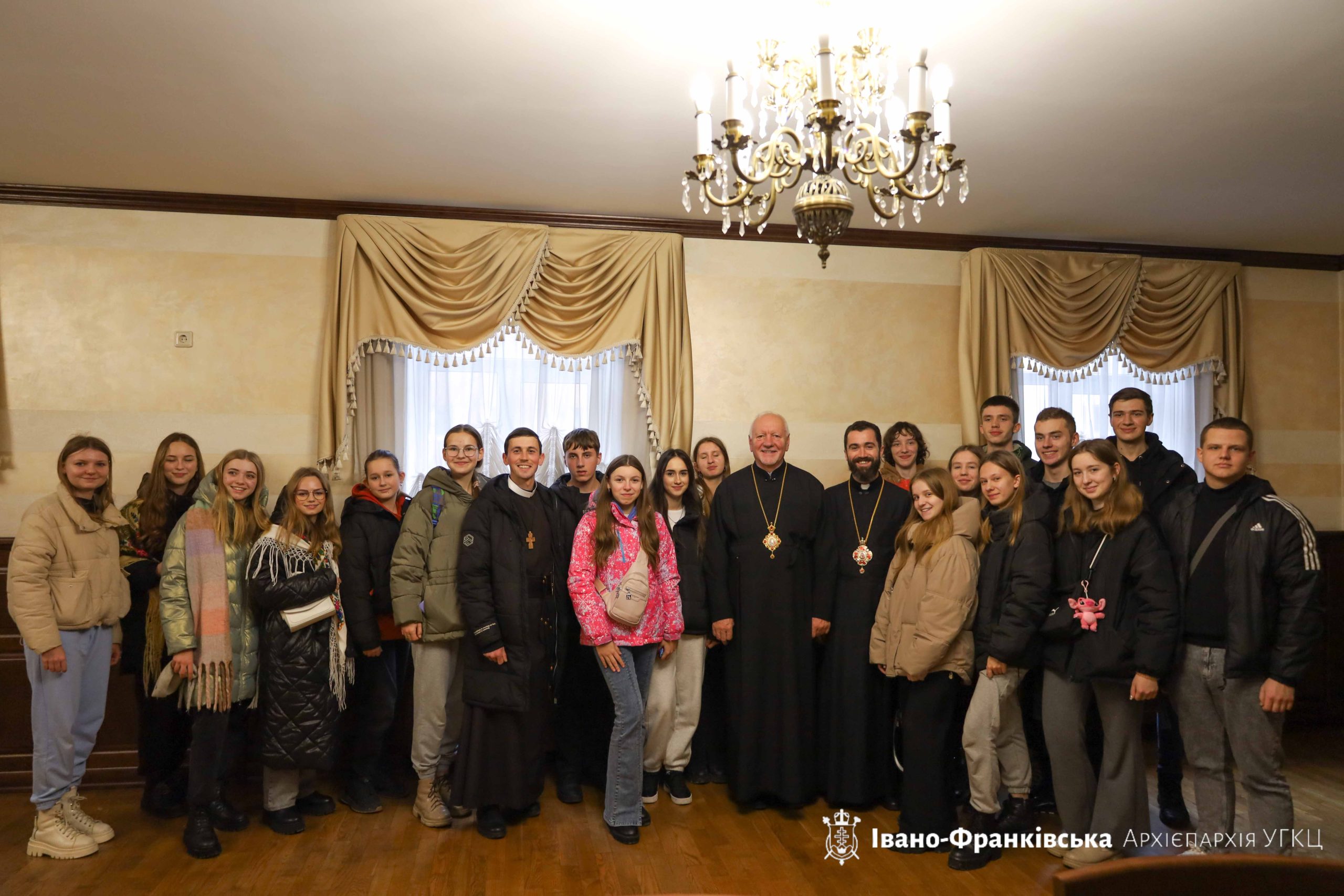 До архієпархіального управління завітали колядники До архієпархіального управління завітали колядники