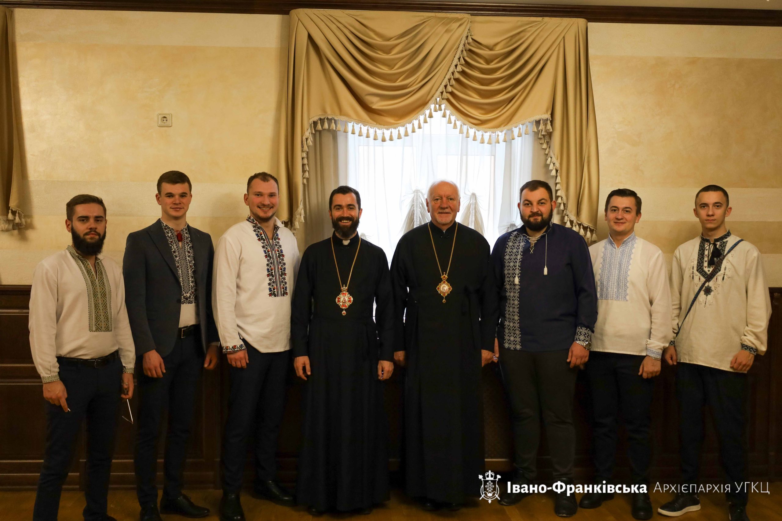 До архієпархіального управління завітали колядники До архієпархіального управління завітали колядники