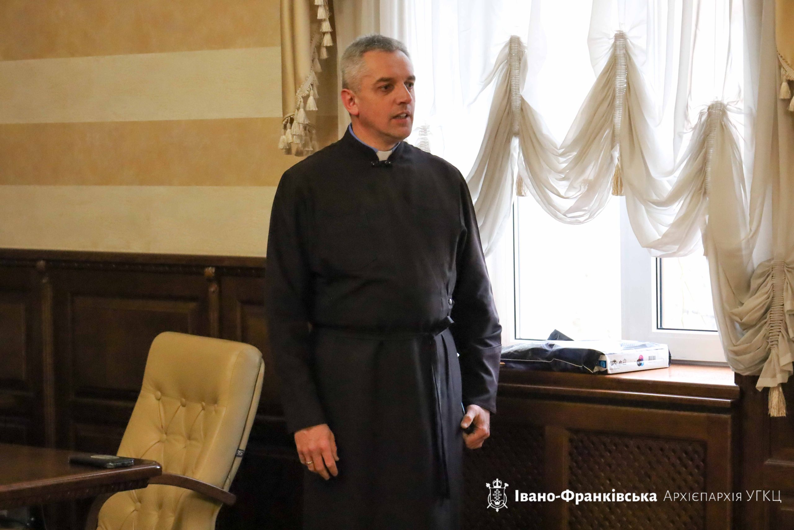 До архієпархіального управління завітали колядники До архієпархіального управління завітали колядники