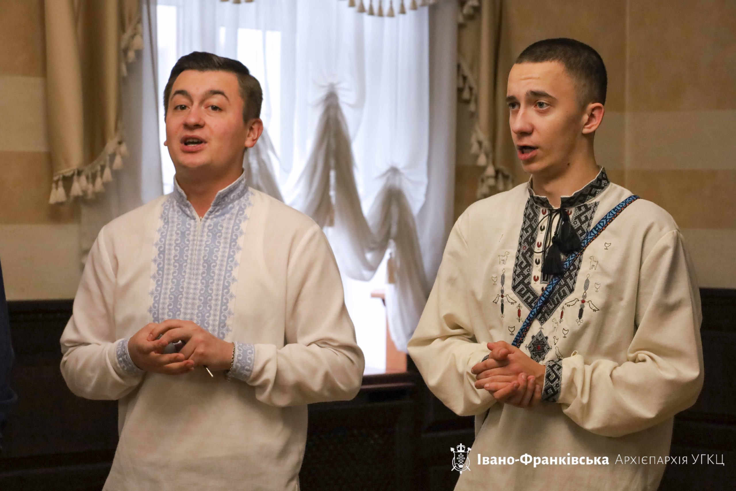 До архієпархіального управління завітали колядники До архієпархіального управління завітали колядники