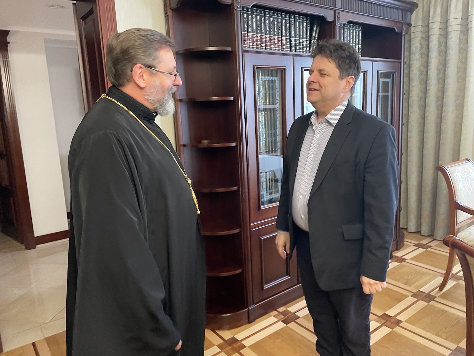 Глава УГКЦ зустрівся із&nbsp;заступником міністра освіти і&nbsp;науки України