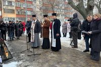 На місці авіатрощі у&nbsp;Броварах помолились за&nbsp;загиблих 