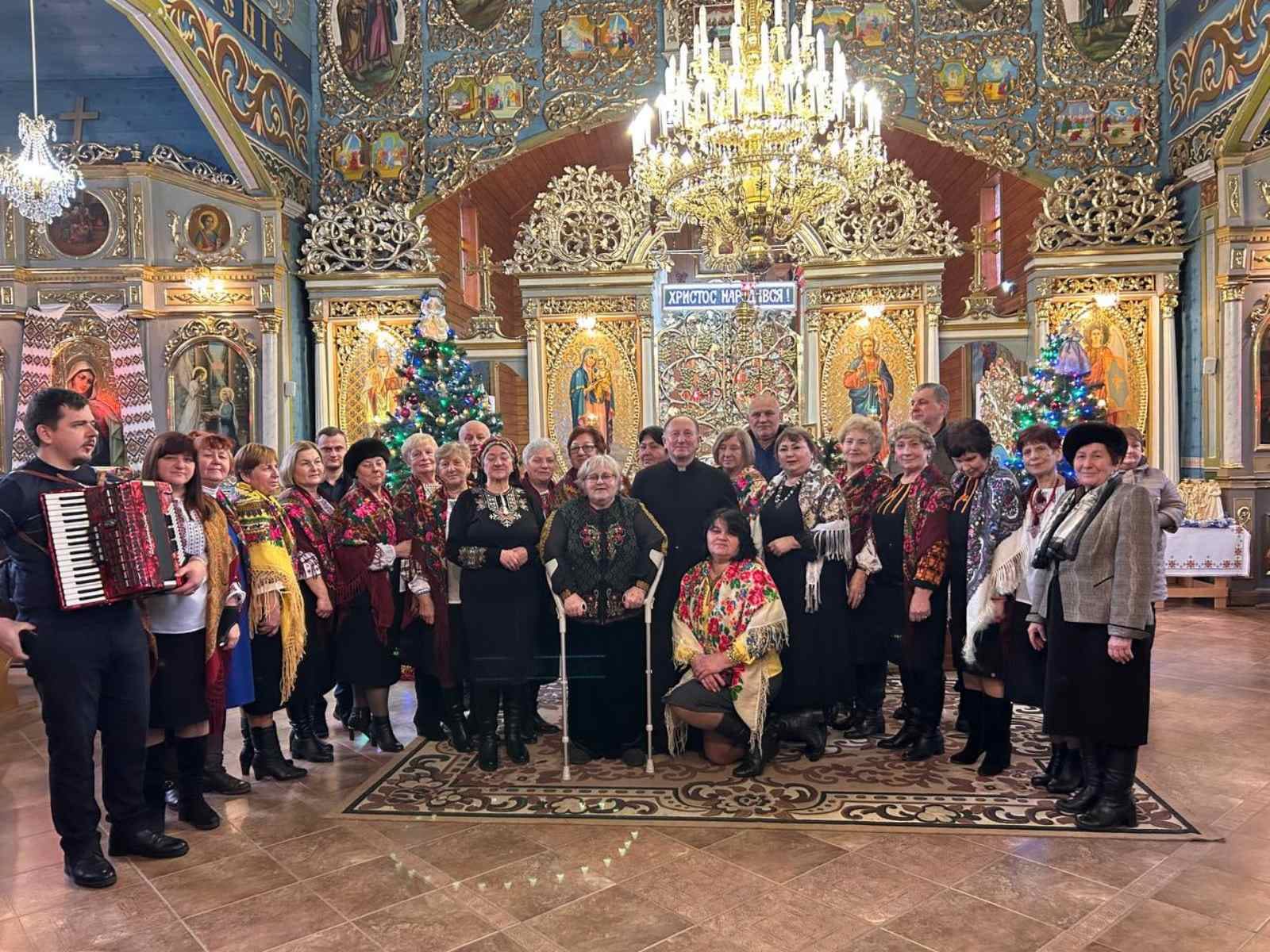 На парафії села Вовчинець відбулася розколяда На парафії села Вовчинець відбулася розколяда