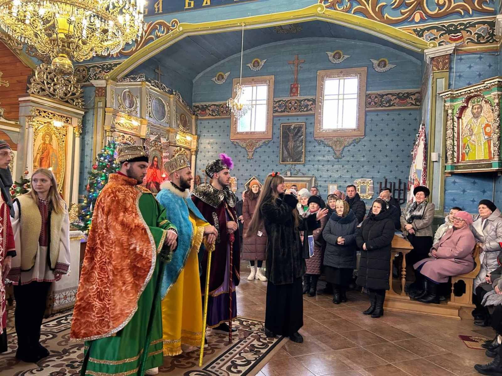 На парафії села Вовчинець відбулася розколяда На парафії села Вовчинець відбулася розколяда