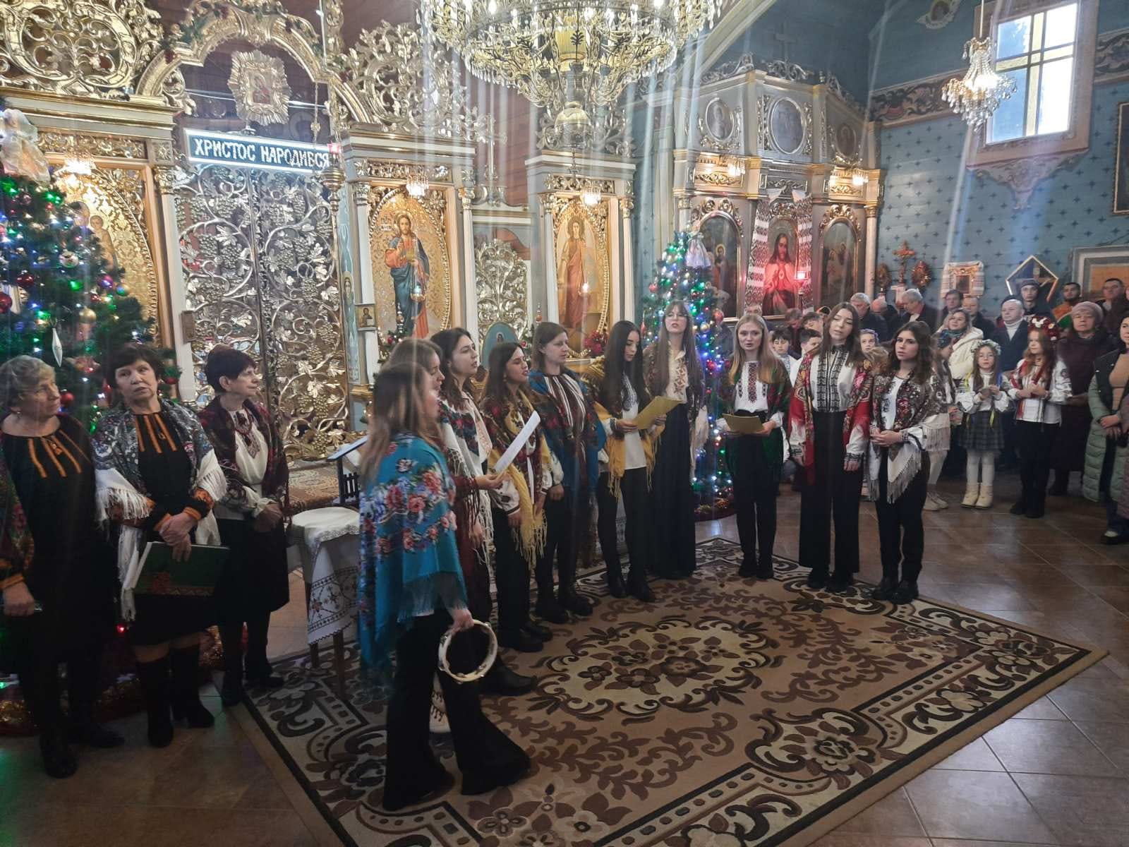 На парафії села Вовчинець відбулася розколяда На парафії села Вовчинець відбулася розколяда