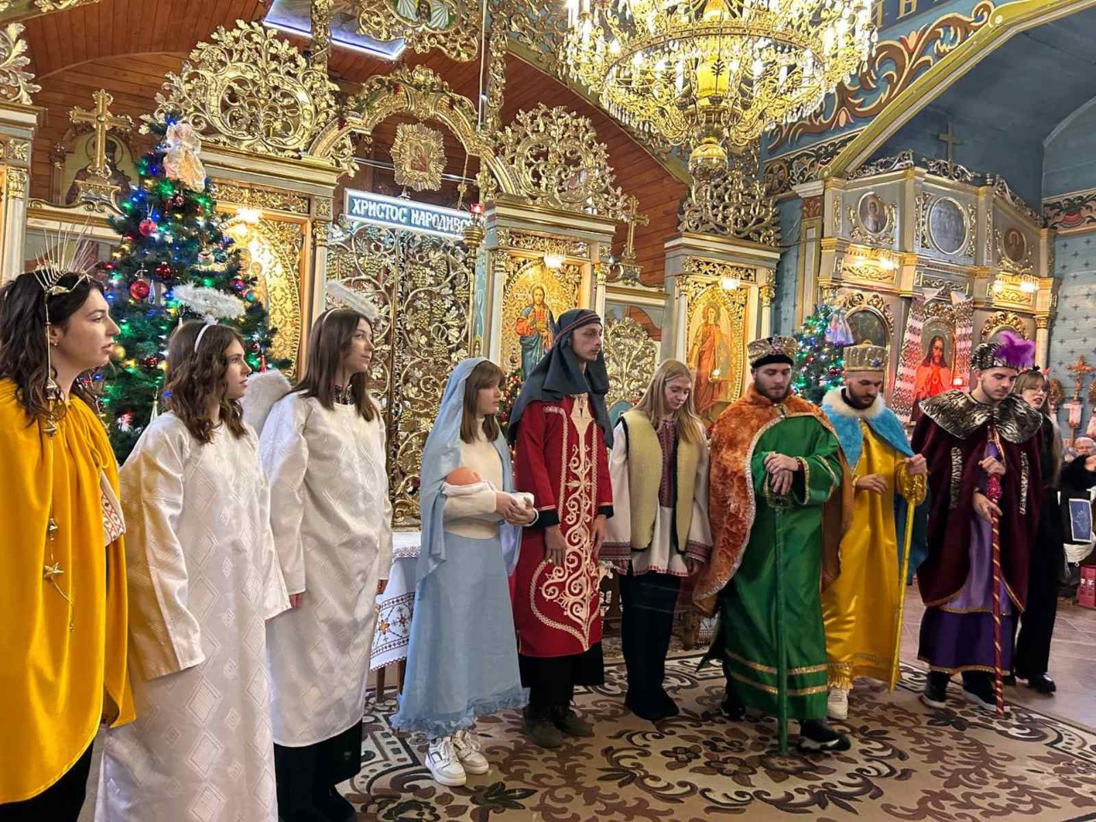 На парафії села Вовчинець відбулася розколяда На парафії села Вовчинець відбулася розколяда