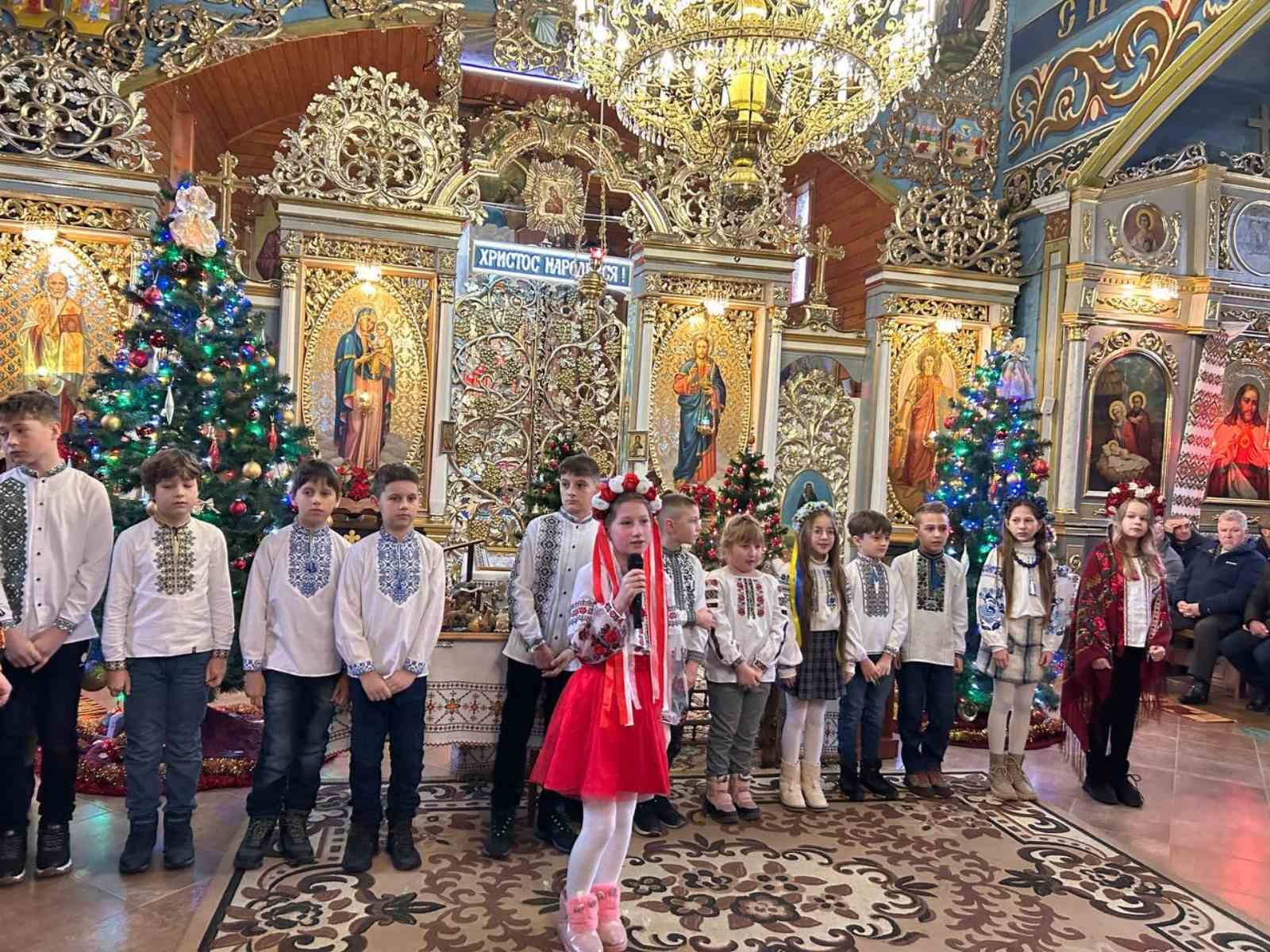 На парафії села Вовчинець відбулася розколяда На парафії села Вовчинець відбулася розколяда