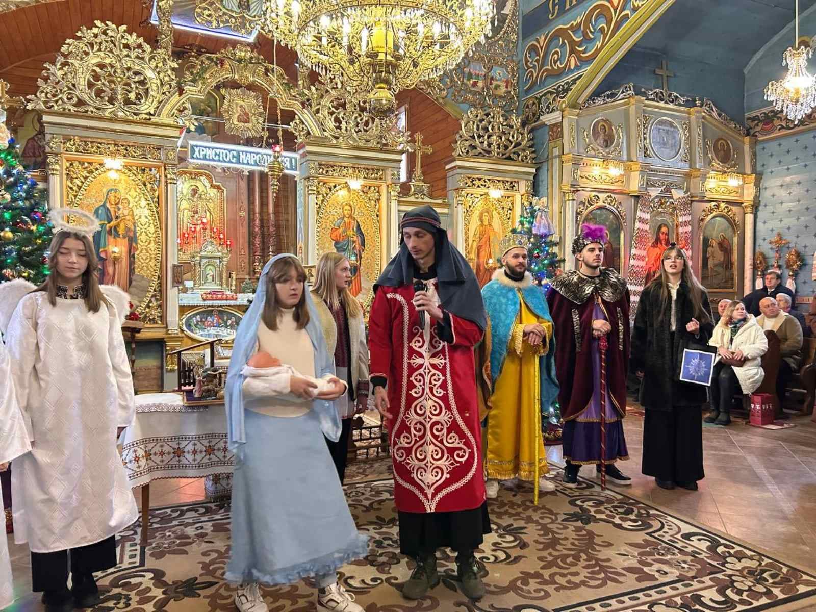 На парафії села Вовчинець відбулася розколяда На парафії села Вовчинець відбулася розколяда