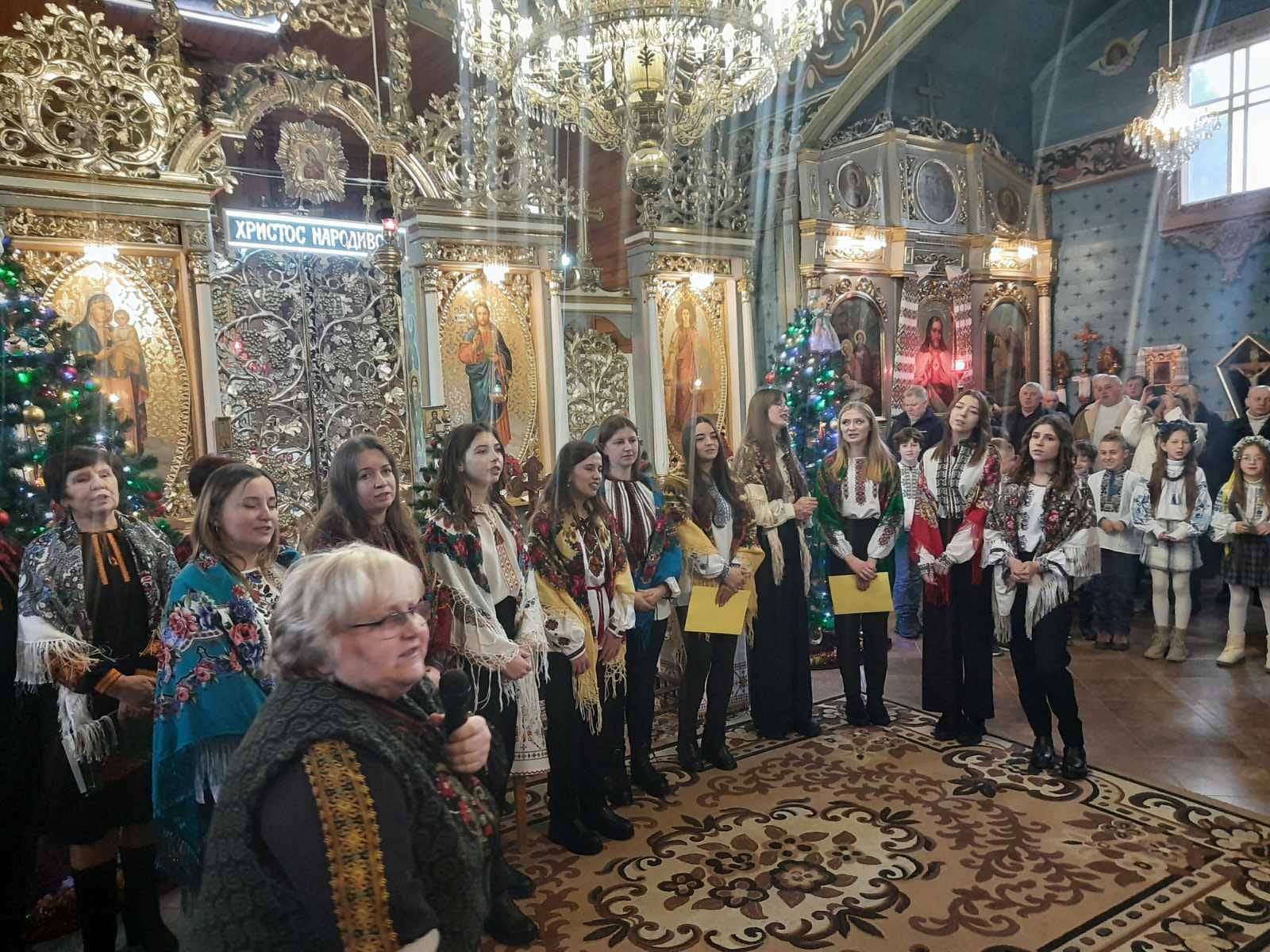 На парафії села Вовчинець відбулася розколяда На парафії села Вовчинець відбулася розколяда