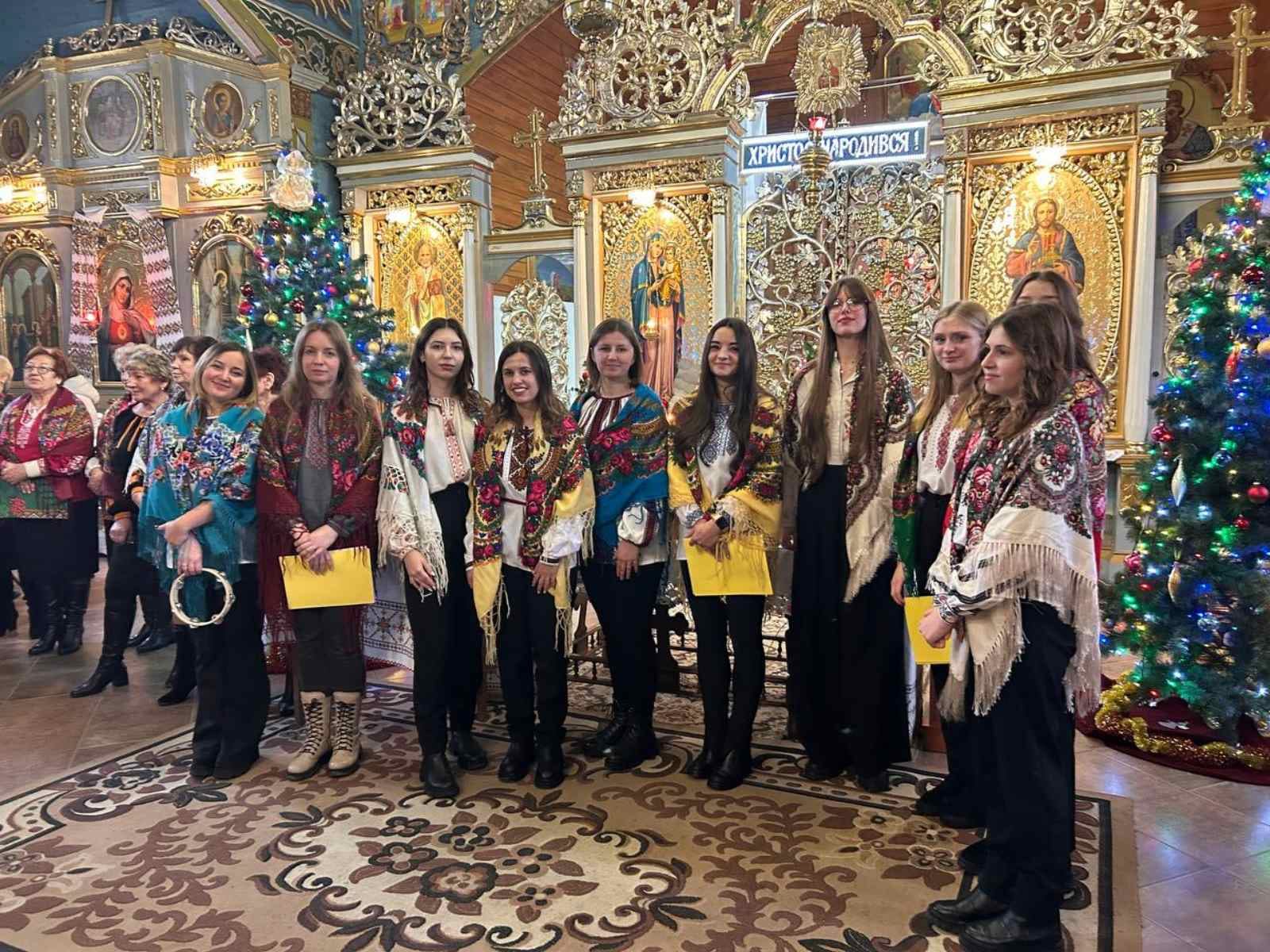 На парафії села Вовчинець відбулася розколяда На парафії села Вовчинець відбулася розколяда