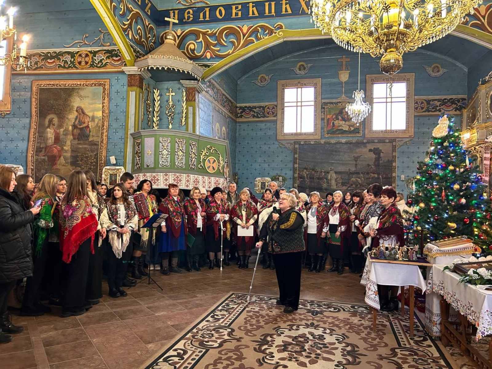 На парафії села Вовчинець відбулася розколяда На парафії села Вовчинець відбулася розколяда