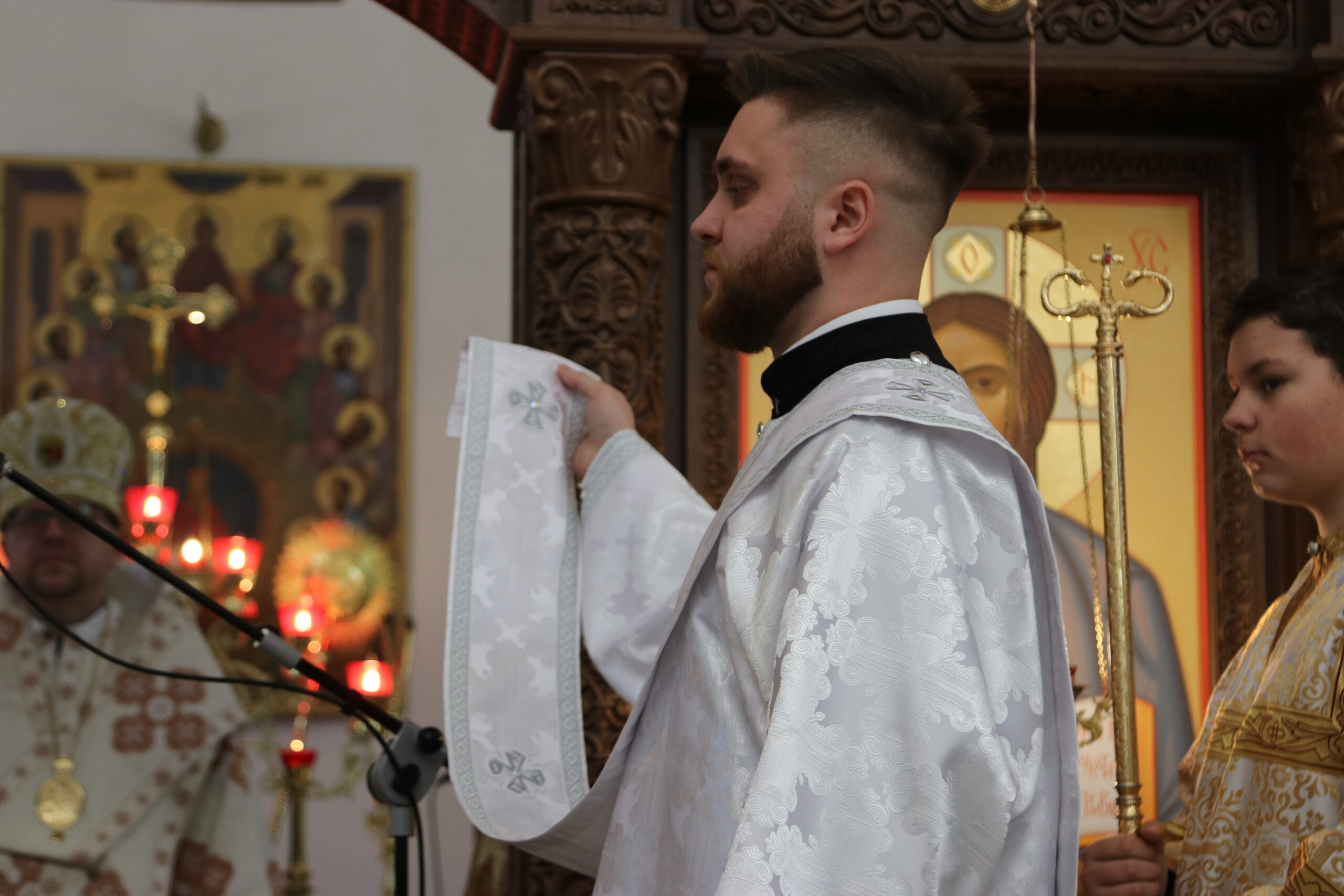 «Просимо святителів Василія, Григорія та Івана опікуватися Олексієм»: Владика Володимир звершив дияконське рукоположення Олексія Ядчишина «Просимо святителів Василія, Григорія та Івана опікуватися Олексієм»: Владика Володимир звершив дияконське рукоположення Олексія Ядчишина