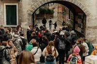 &laquo;Справедливий мир означає, що&nbsp;права людей забезпечені&raquo;,&nbsp;&mdash; Патріарх Венеції до&nbsp;української молоді