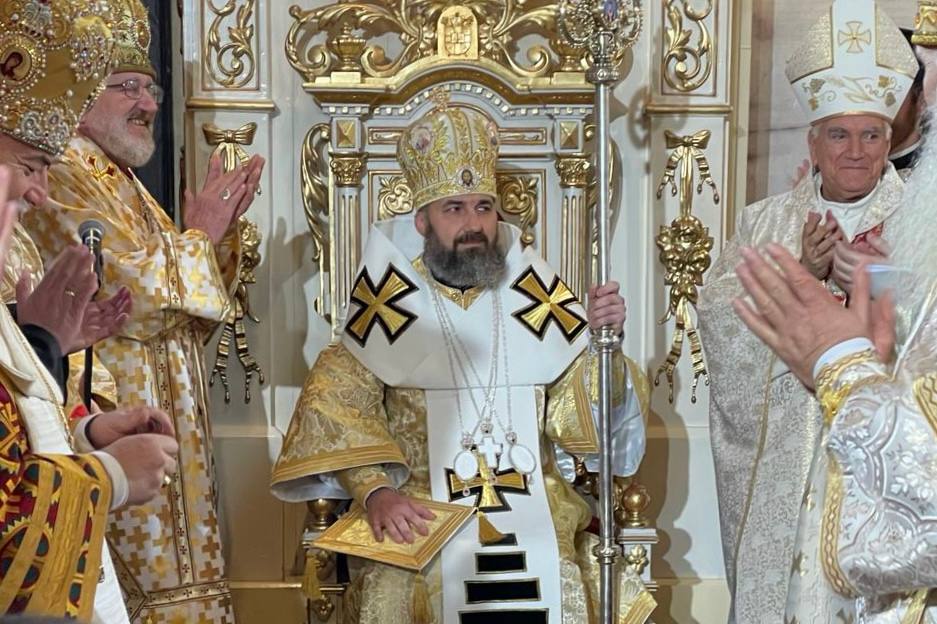 У Пряшеві відбулася архиєрейська хіротонія та&nbsp;інтронізація Глави Словацької Греко-Католицької Церкви