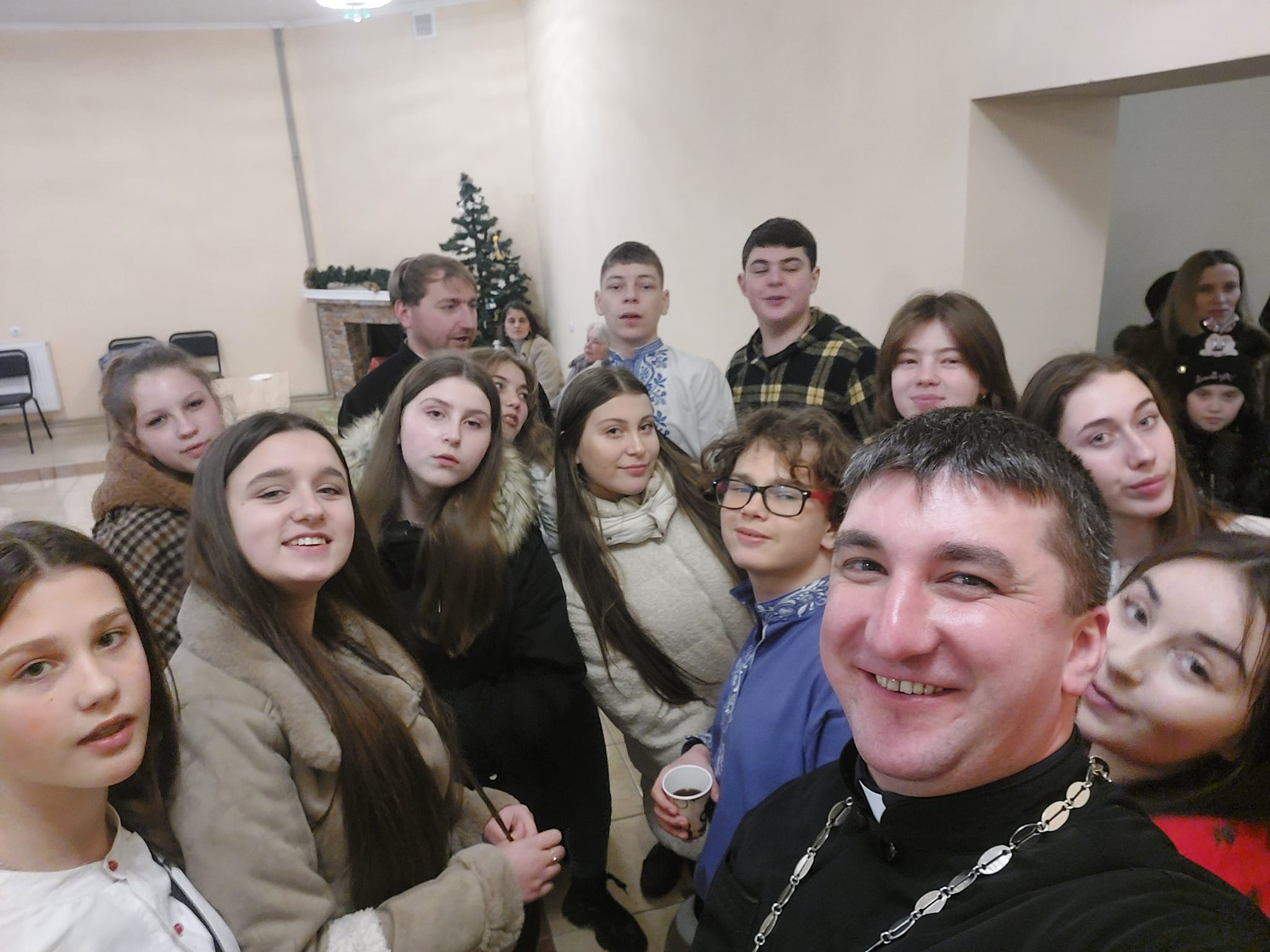 У соборі Преображення Господнього відбулася урочиста розколяда У соборі Преображення Господнього відбулася урочиста розколяда