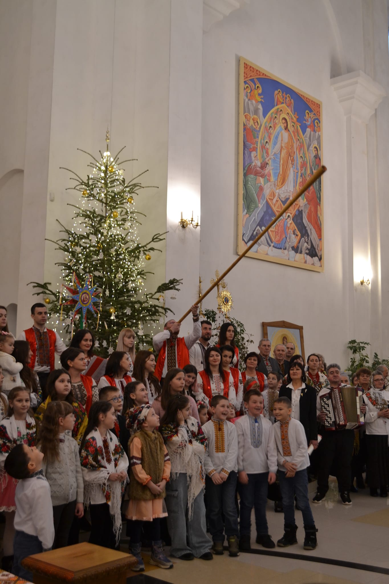 У соборі Преображення Господнього відбулася урочиста розколяда У соборі Преображення Господнього відбулася урочиста розколяда