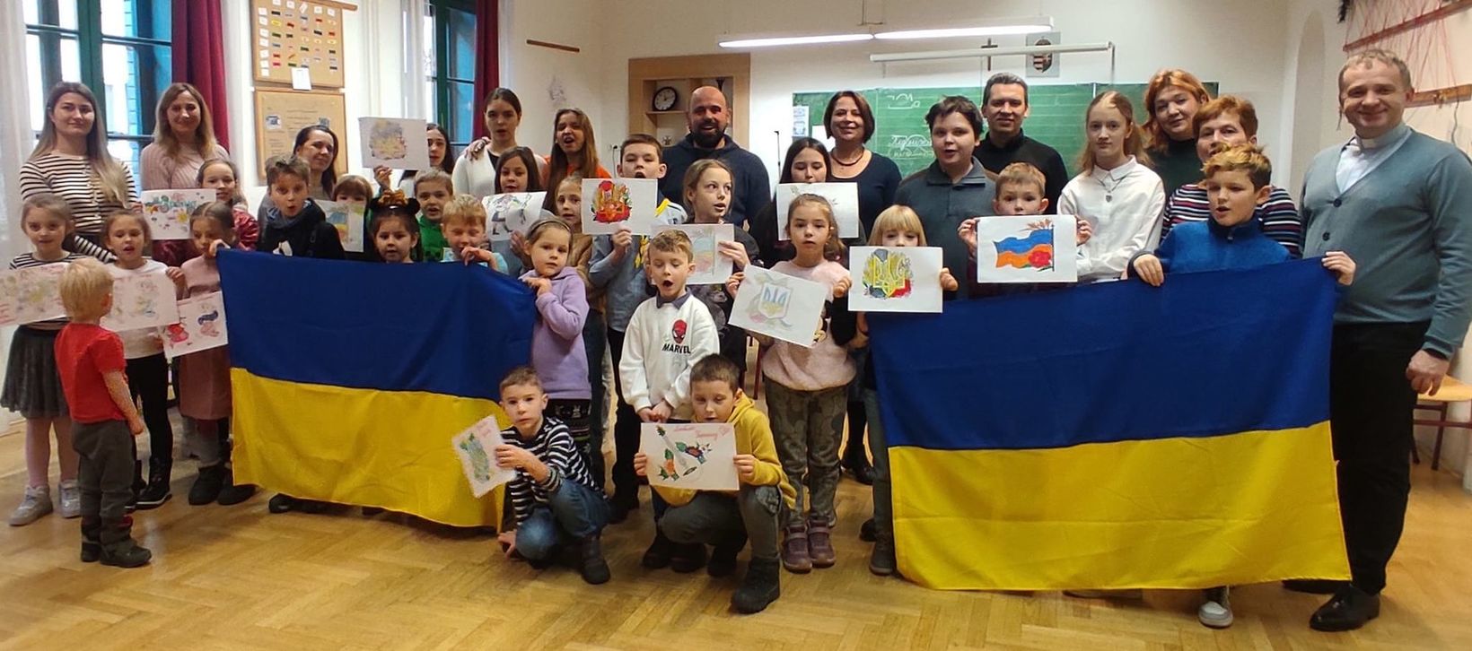 Українці в&nbsp;Угорщині відзначили День Соборності