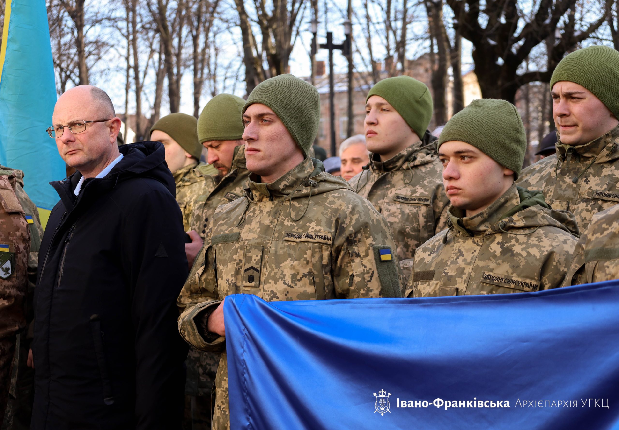 В Івано-Франківську молитовно відзначили день Соборності України В Івано-Франківську молитовно відзначили день Соборності України