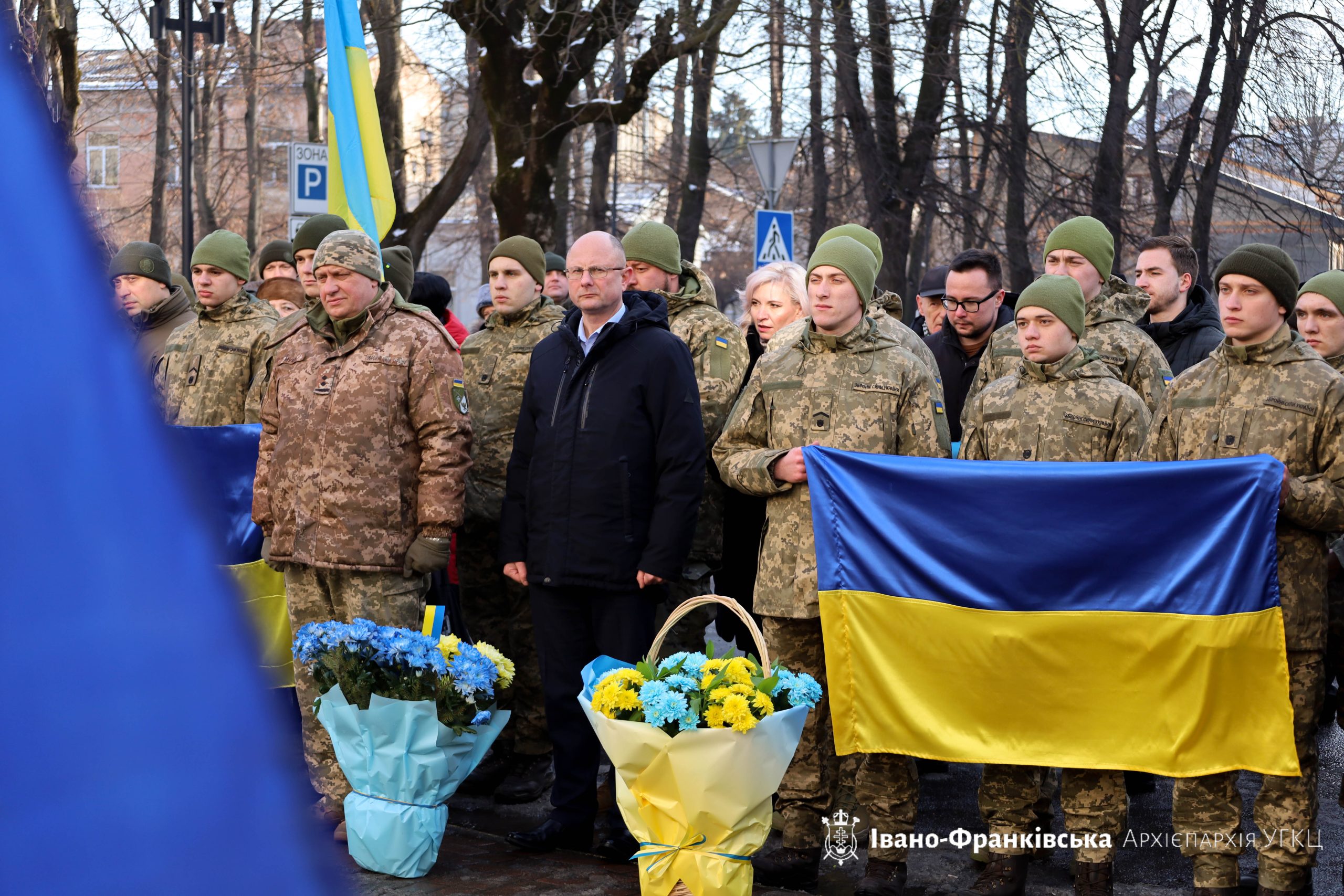 В Івано-Франківську молитовно відзначили день Соборності України В Івано-Франківську молитовно відзначили день Соборності України