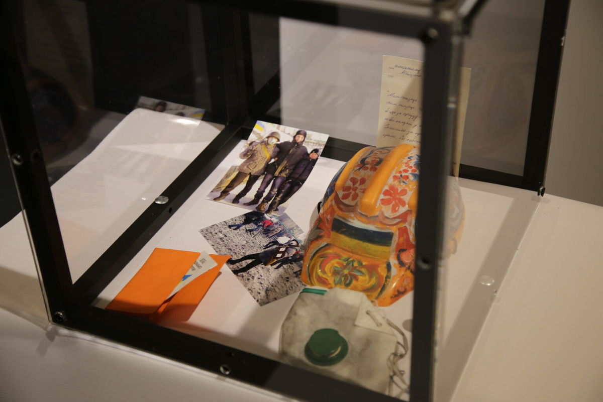 Владика Йосиф Мілян взяв участь у&nbsp;відкритті виставки &laquo;Земні шляхи Небесної Сотні&raquo;