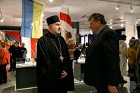 Владика Йосиф Мілян взяв участь у&nbsp;відкритті виставки &laquo;Земні шляхи Небесної Сотні&raquo;