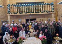 Владика Максим Рябуха під&nbsp;час різдвяних свят відвідав парафії Донецької та&nbsp;Запорізької областей