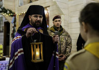 Владика Максим Рябуха під&nbsp;час різдвяних свят відвідав парафії Донецької та&nbsp;Запорізької областей