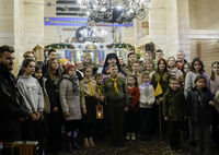 Владика Максим Рябуха під&nbsp;час різдвяних свят відвідав парафії Донецької та&nbsp;Запорізької областей