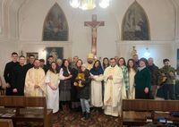 Владика Максим Рябуха під&nbsp;час різдвяних свят відвідав парафії Донецької та&nbsp;Запорізької областей