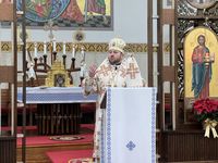 Владика Микола Бичок очолив Різдвяну Літургію у&nbsp;катедральному храмі в&nbsp;Мельбурні